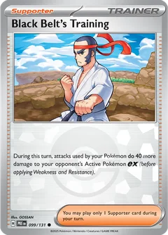 Black Belt's Training Poke ball Holo 99